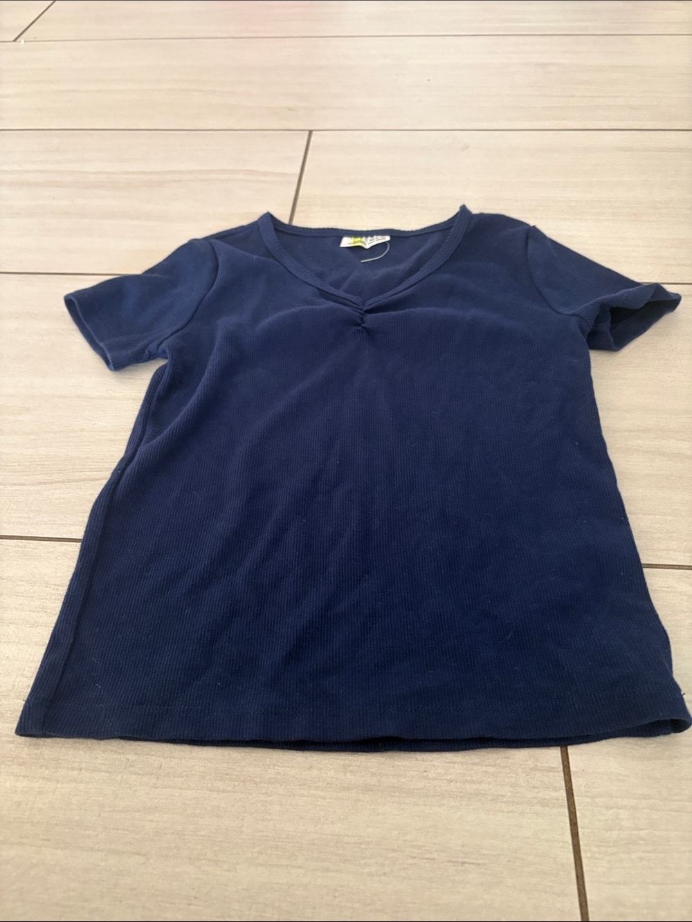 Epic Threads Navy Short Sleeve V-Neck Tee